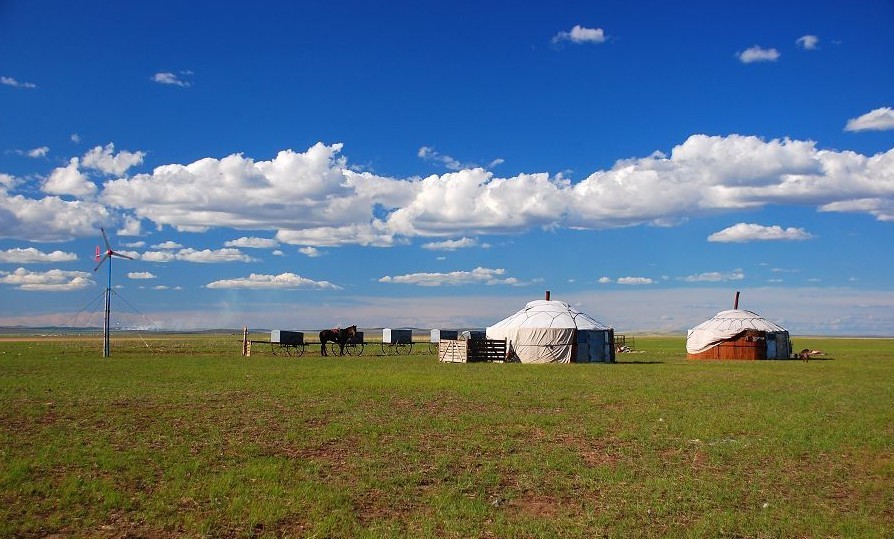 蒙古人的日常居住地